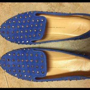 Giuseppe Zanotti suede loafers